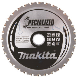 Lame de scie circulaire métal Spécialized 150 x 20 x 32T Makita E-02923
