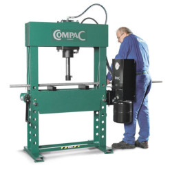 Presse d'atelier électro-hydraulique Compac vérin double effet 60 tonnes