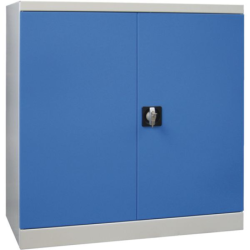 Armoire monobloc 950 x 500 x 1000 mm avec 2 étagères