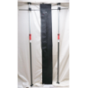 Kit porte magnétique anti-poussière 225 x 31 cm
