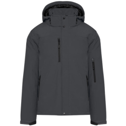 Parka softshell doublée capuche homme Titanium