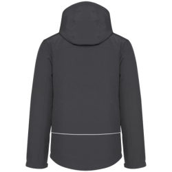 Parka softshell doublée capuche homme Titanium