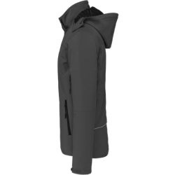 Parka softshell doublée capuche homme Titanium