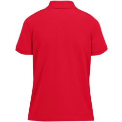 Polo femme manches courtes CGPW463 rouge