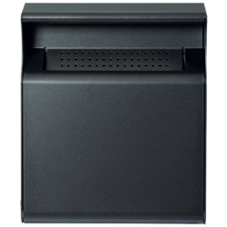 Cendrier exterieur mural Kopa Rossignol en métal capacité 2L anthracite mat
