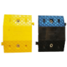 2 ralentisseurs 1 noir et 1 jaune 350 x 250 x 50 mm