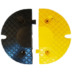 2 embouts pour ralentisseur SPEED50 1 noir et 1 jaune