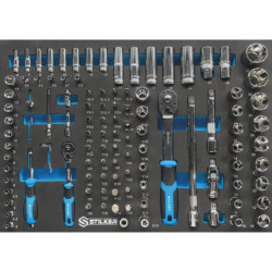 Servante d'atelier Stilker 5 tiroirs et 152 outils