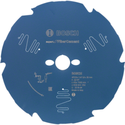 Lame de scie circulaire Expert For Fiber Cement diamètre 254 mm 6 dents largeur 2.4 mm