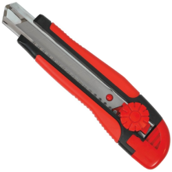 Cutter 18mm Drakkar avec molette de serrage bi-matière