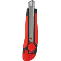 Cutter 18mm Drakkar avec molette de serrage bi-matière