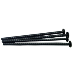 Tirefond pour fixation sur asphalte 12 x 280 mm en lot de 4