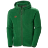 Veste polaire homme Heritage Pile zippée à capuche Green