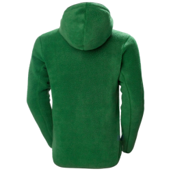 Veste polaire homme Heritage Pile zippée à capuche Green