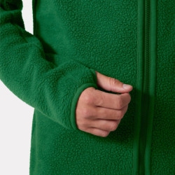 Veste polaire homme Heritage Pile zippée à capuche Green