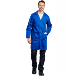 Blouse homme coton Bugatti PBV manches longues et boutons coloris bleu