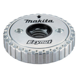 Ecrou de serrage rapide Makita Ezynut pour meuleuse diamètre 115 125 180 et 230 mm