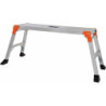 Plateforme de travail alu 132 x 57 x 48.5 cm