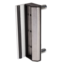 Gâche acier inox Locinox pour profils carrés de portail de 40 à 60 mm