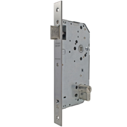 Serrure pour porte bois série 4039T cylindre pour actionnement extérieur du pêne