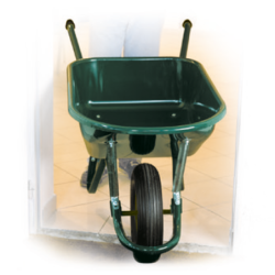Brouette rénovation Altrad 110 litres roues gonflables