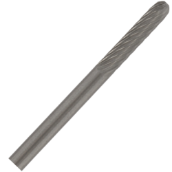 Fraise en carbure de Tungstène à bout pointu 3.2 mm (9903)