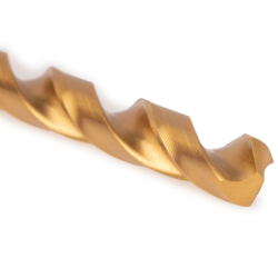 Foret à métaux HSS + TiN série longue DIN 340N Izar 1030 queue cylindrique 6mm 139mm Unité