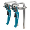 Jeu de 2 serre-joints pour rail de guidage Makita