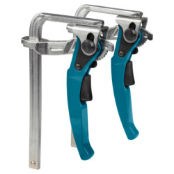 Jeu de 2 serre-joints pour rail de guidage Makita