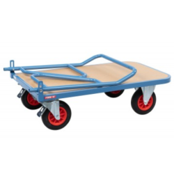 Chariot de manutention à dossier repliable Fimm utilisation intensive charge 400 kg