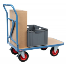 Chariot de manutention à dossier repliable Fimm utilisation intensive charge 400 kg