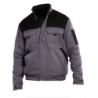 Blouson de travail PBV Typhon 60 % coton 40 % polyester gris noir