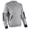 Sweat molleton Hato Coverguard gris chiné clair