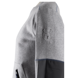Sweat molleton Hato Coverguard gris chiné clair