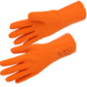 Gants manutention lourde latex crêpé Singer orange longueur 31 cm