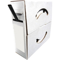 Gaine thermorétractable noire Sodelec rétreint 3:1 boîte distributrice