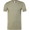 T-shirt homme col rond BE3001CVC Heather Stone