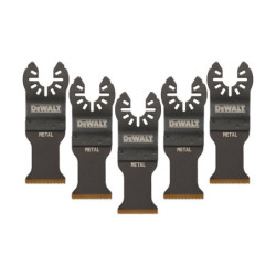 Lame titanium DeWalt DT20727-QZ pour outil multifonction 30x43mm Lot de 5