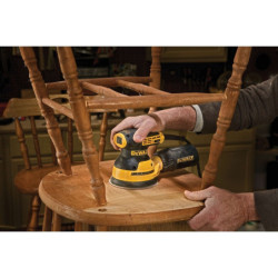 Ponceuse excentrique Dewalt DWE6423-QS 280W diamètre 125 mm