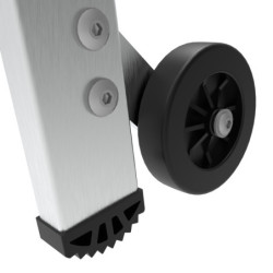 Marchepied escabeau pliant Confort Tubesca aluminium
