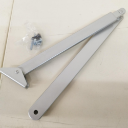 Bras compas pour ferme portes FP5350 finition argent