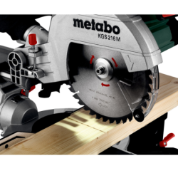 Scie à onglet radiale KGS 216 M Metabo Ø216 mm 1200W