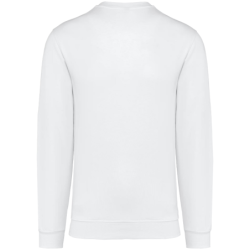 Sweat col rond unisexe K474 Kariban blanc