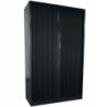 Armoire à rideau haute 1950x1200x460 Anthracite Noir