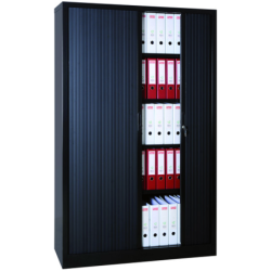 Armoire à rideau haute 1950x1200x460 Anthracite Noir