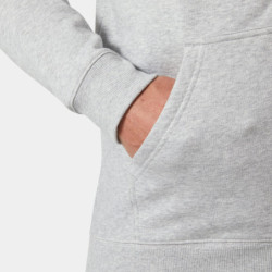 Sweat à zip Classic Logo Hoodie coloris gris