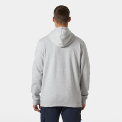 Sweat à zip Classic Logo Hoodie coloris gris