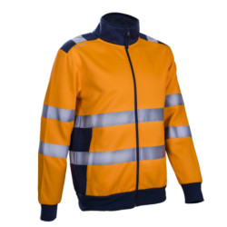 Veste thermique Gokkan Coverguard 300g/m² Orange HV/Marine