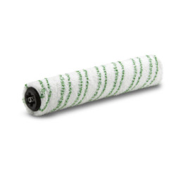 Rouleau tambour microfibre complet pour auto laveuse Karcher longueur 300 mm vert clair