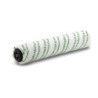 Rouleau tambour microfibre complet pour auto laveuse Karcher longueur 300 mm vert clair